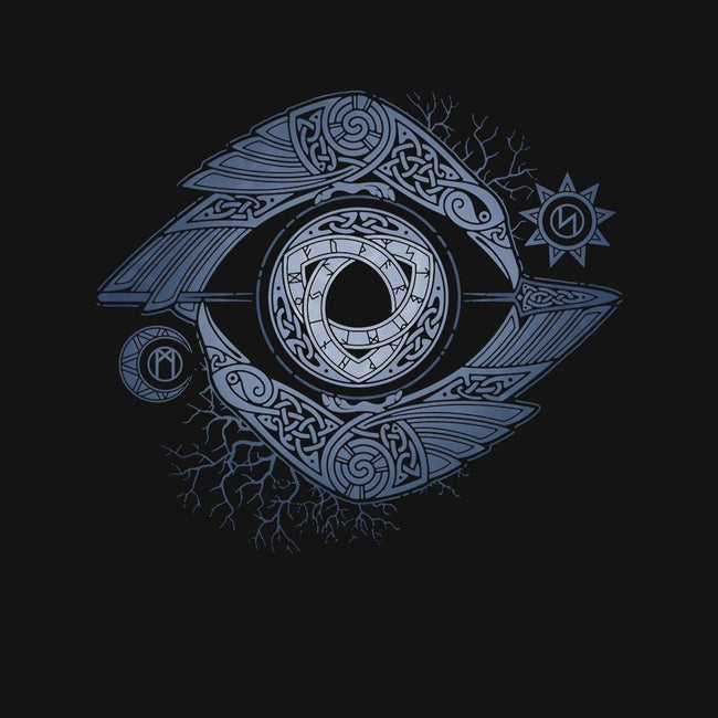 ODIN'S EYE-womens fitted tee-RAIDHO
