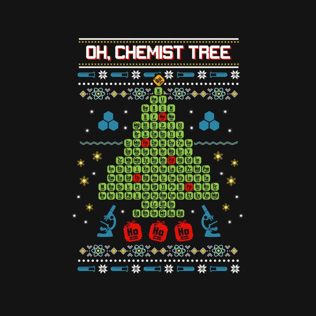 Oh, Chemist Tree!-womens fitted tee-neverbluetshirts