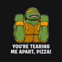 Why Pizza, Why!!!-womens fitted tee-pigboom