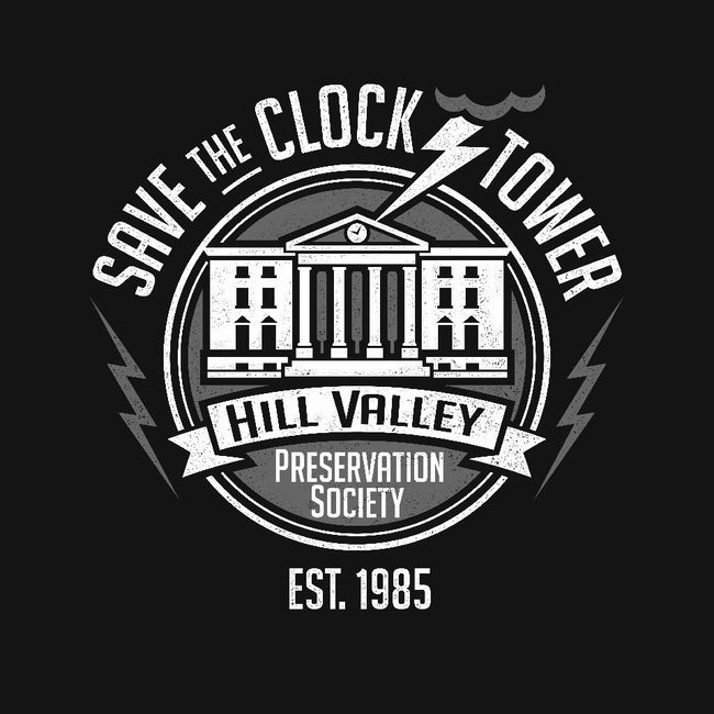 Hill Valley Preservation Society-womens basic tee-DeepFriedArt