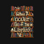 Go To The Library-womens basic tee-risarodil