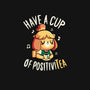 Cup of Positivitea-unisex basic tank-Typhoonic