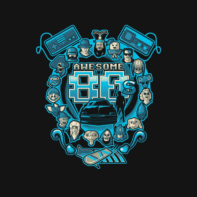 Awesome 80s-womens basic tee-Letter_Q