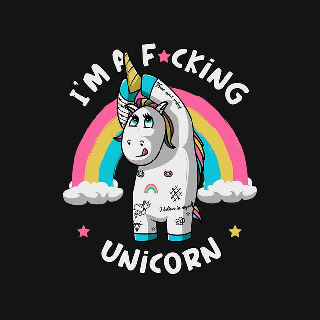 I'm A F*cking Unicorn-unisex zip-up sweatshirt-ducfrench