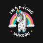 I'm A F*cking Unicorn-unisex zip-up sweatshirt-ducfrench