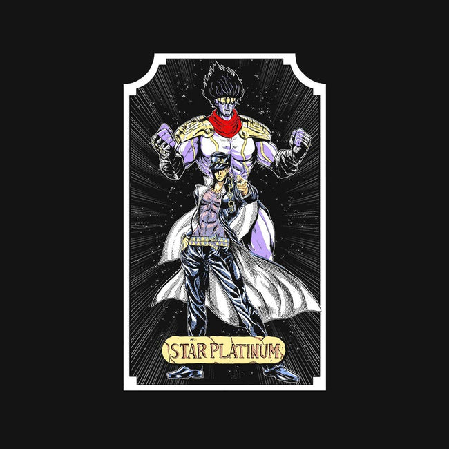 Star Platinum-womens fitted tee-Coinbox Tees