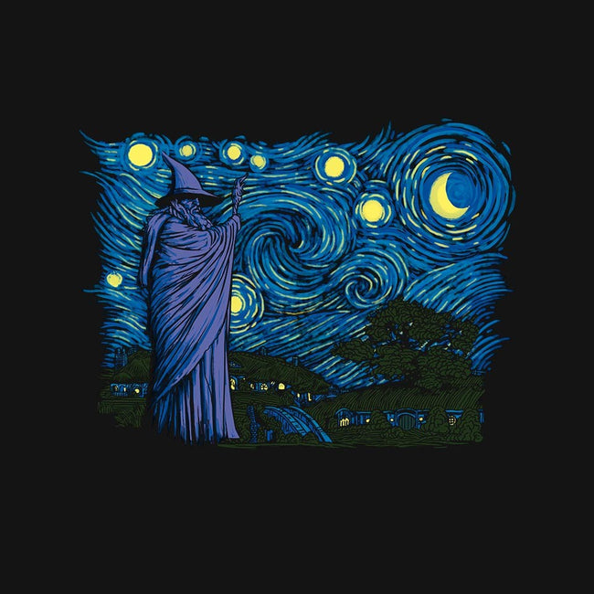 Starry Hobbiton-womens basic tee-ddjvigo