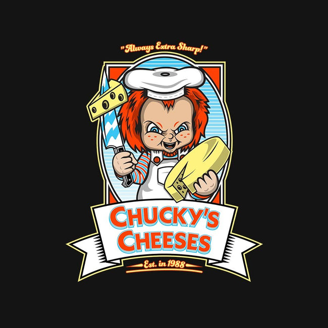 Chucky's Cheeses-womens fitted tee-krusemark