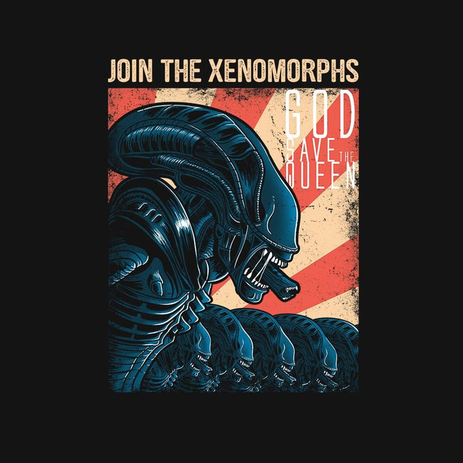 Join the Xenomorphs-mens long sleeved tee-trheewood