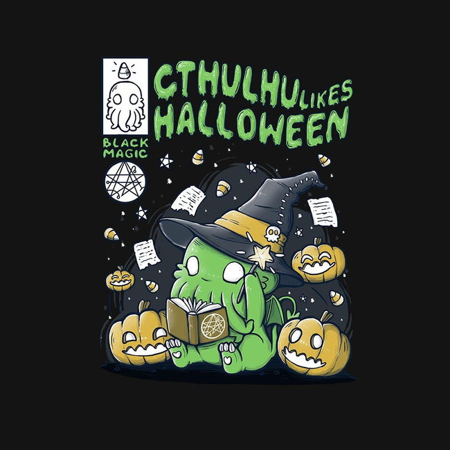 Cthulhu Likes Halloween-unisex crew neck sweatshirt-xMorfina