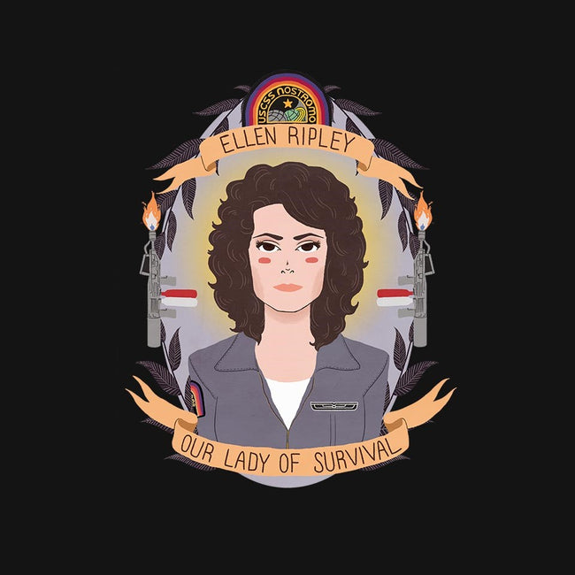 Our Lady of Survival-womens basic tee-heymonster