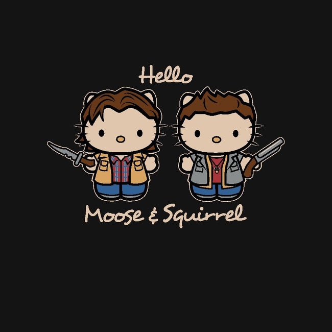 Hello Moose & Squirrel-womens basic tee-Matt Parsons