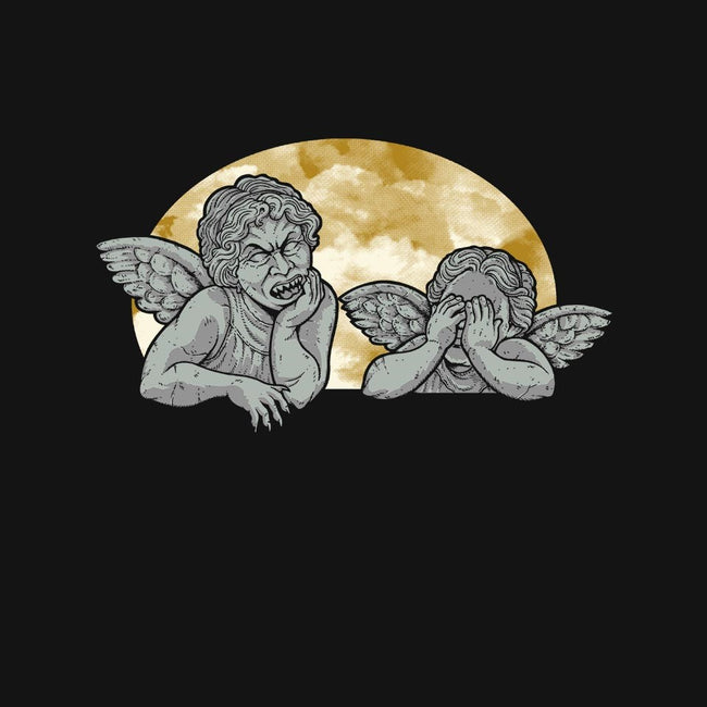 Weeping Cherubs-womens fitted tee-jkilpatrick