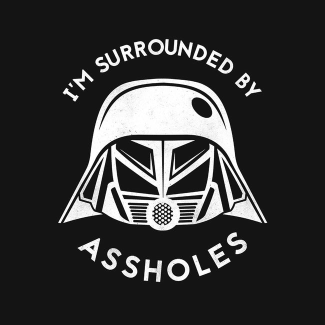 Surrounded By Assholes-unisex zip-up sweatshirt-JimConnolly