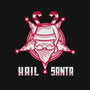 Hail Santa-mens long sleeved tee-jamesbattershill