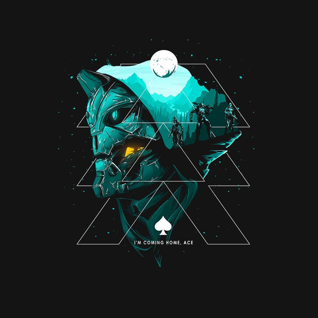 Guardian Hunter-womens fitted tee-Mampurrio