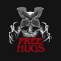 Upside Down Hugs-womens fitted tee-batang 9tees