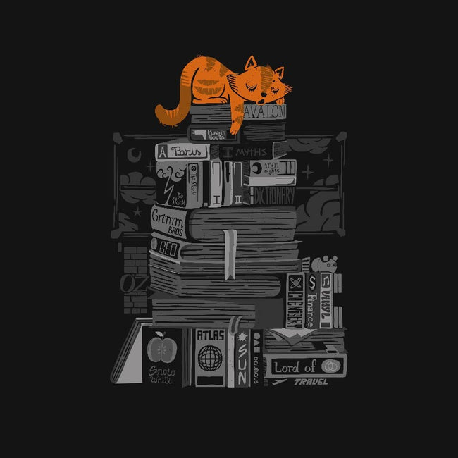 Hoard of Books-womens fitted tee-tobefonseca