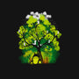 My Neighbor's Forest-womens fitted tee-constantine2454