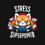 Stress is my superpower-unisex zip-up sweatshirt-typhoonic