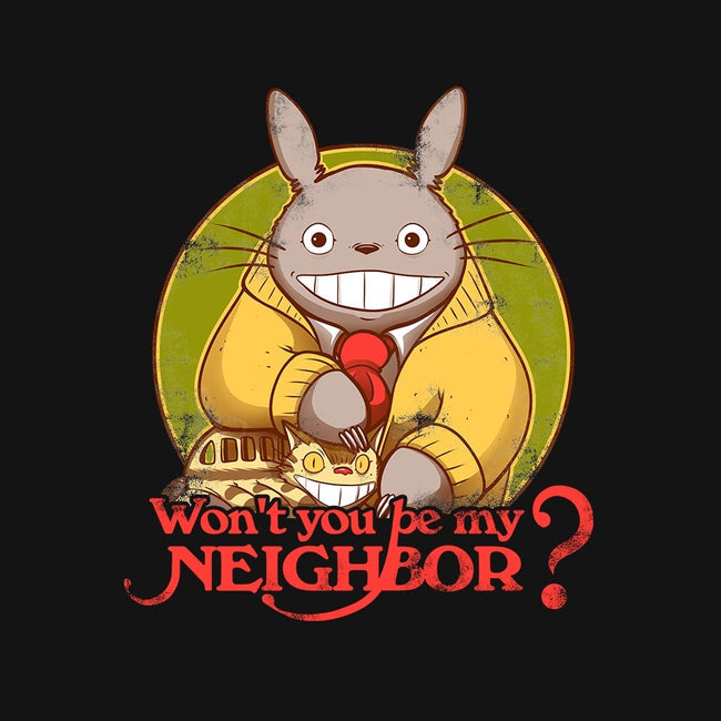 Won't You be My Neighbor-womens fitted tee-KindaCreative