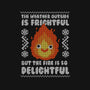 Delightful Fire!-unisex zip-up sweatshirt-Raffiti