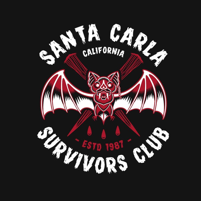 Santa Carla Survivors Club-mens basic tee-Nemons