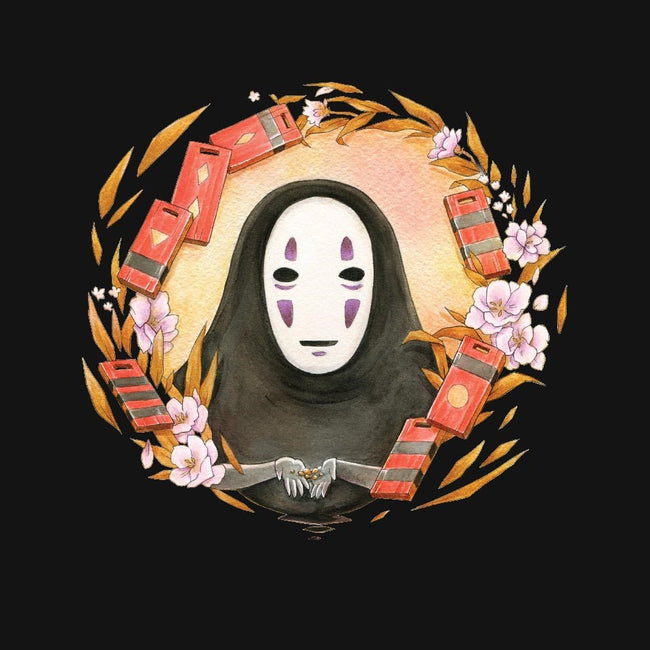 No Face-womens fitted tee-Cinnamoron