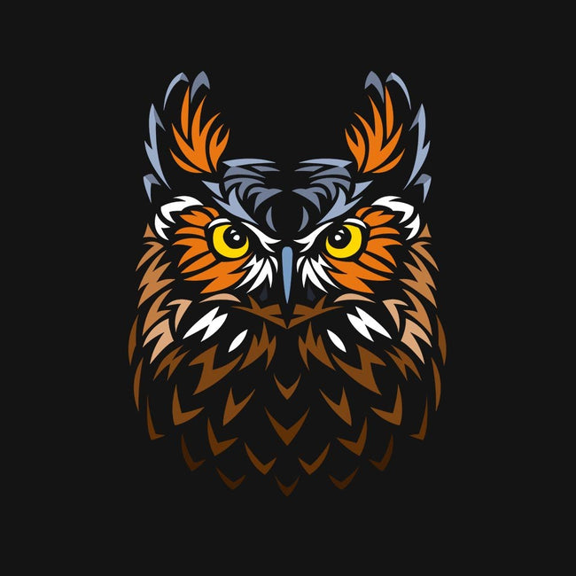 Tribal Owl-mens long sleeved tee-albertocubatas