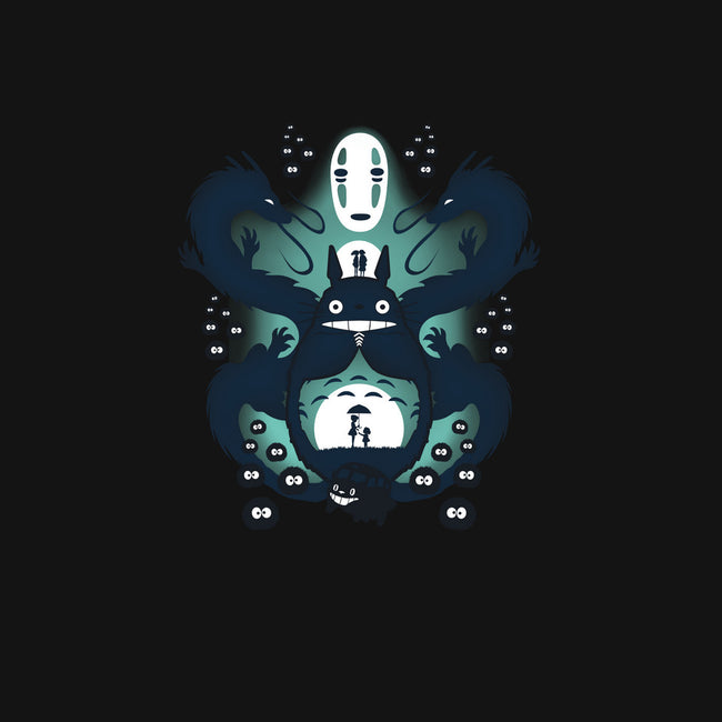 The Neighbor and The Spirit-mens premium tee-thewizardlouis