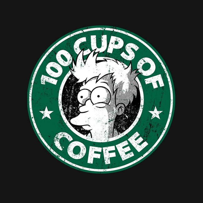 100 Cups of Coffee-womens fitted tee-Barbadifuoco