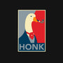 Honk 4 President-womens fitted tee-zody