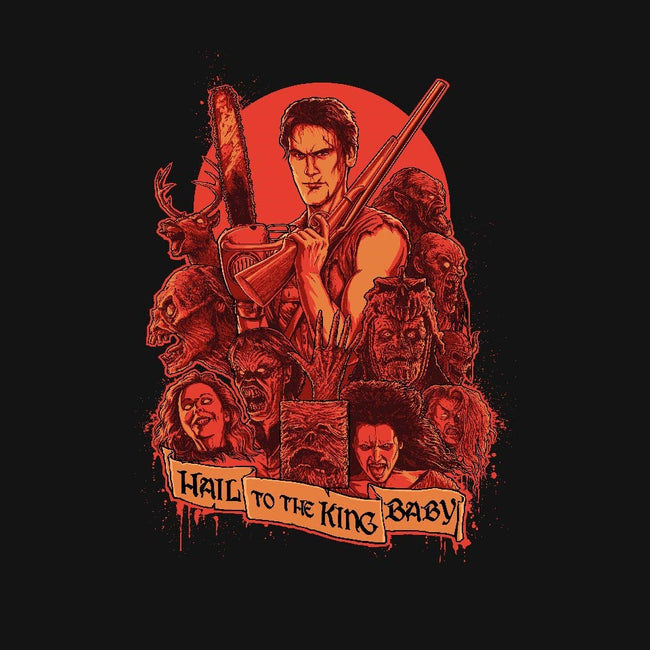Hail to the King, Baby-unisex pullover sweatshirt-Moutchy