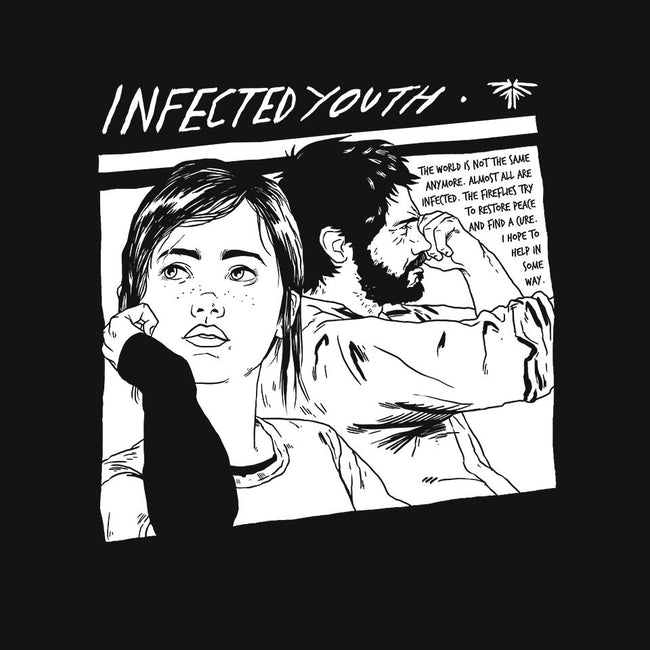 Infected Youth-womens fitted tee-rustenico