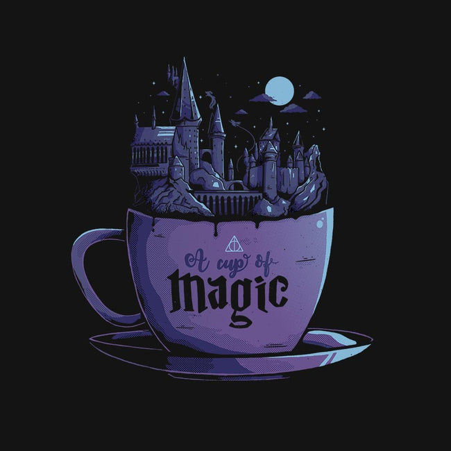 A Cup of Magic-womens fitted tee-eduely