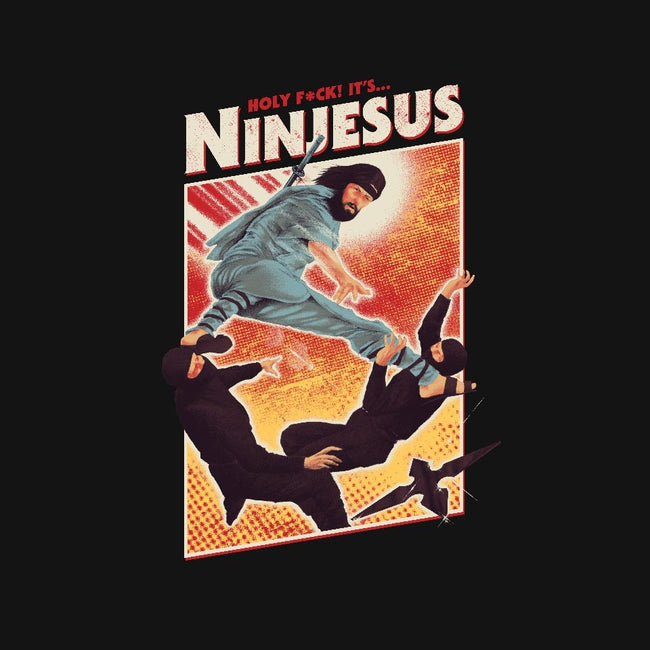 Ninjesus-unisex crew neck sweatshirt-Mathiole