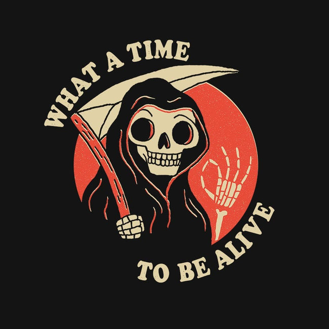 What a Time to Be Alive-womens fitted tee-DinoMike