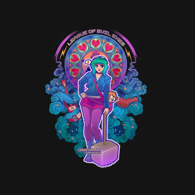 League of Evil Exes-womens fitted tee-MeganLara
