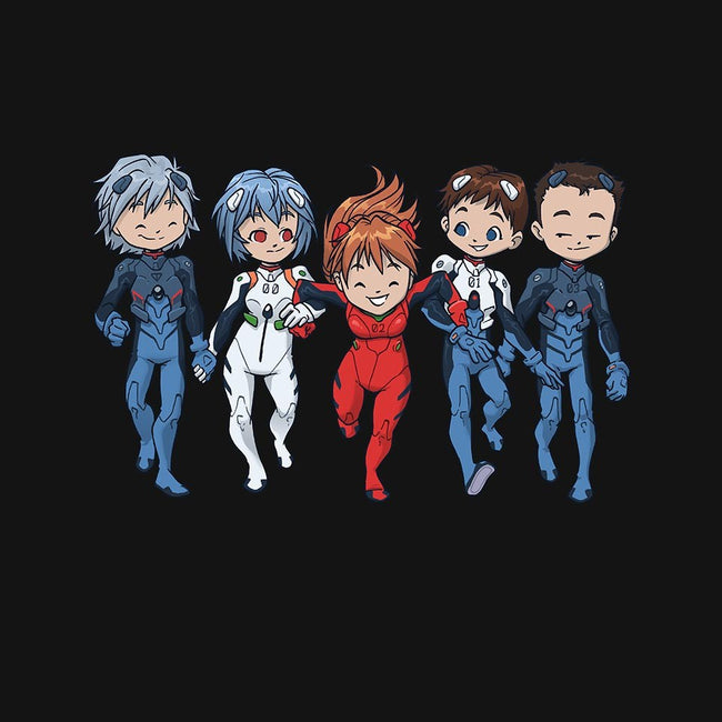 Eva Buddies-unisex crew neck sweatshirt-DoOomcat