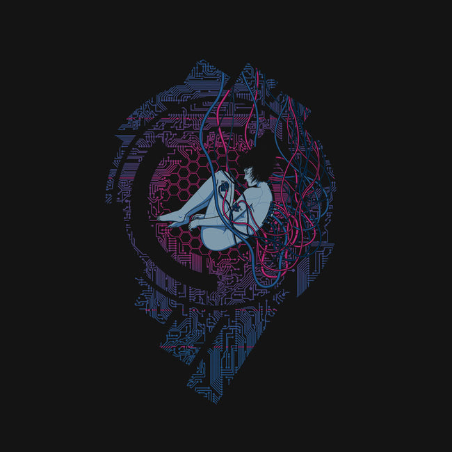 Wired Existence-womens fitted tee-pigboom