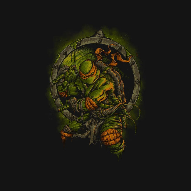 Turtle Titan-womens basic tee-coldfireink