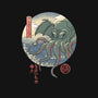 CTHULHU UKIYO-E-unisex zip-up sweatshirt-vp021