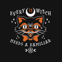 Every Witch Needs A Familiar-mens premium tee-nemons