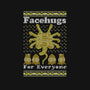 Face Hugs For Everyone-womens fitted tee-maped