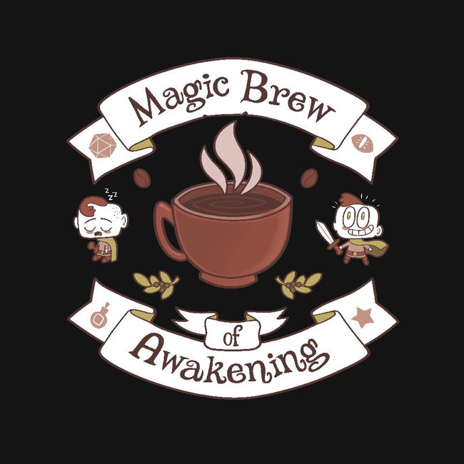Magic Morning Brew-womens fitted tee-queenmob