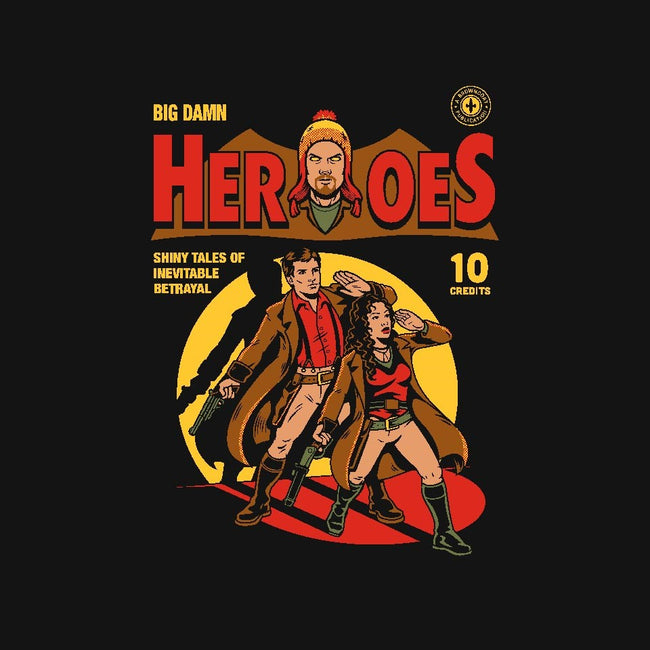 Heroes Comic-mens basic tee-harebrained