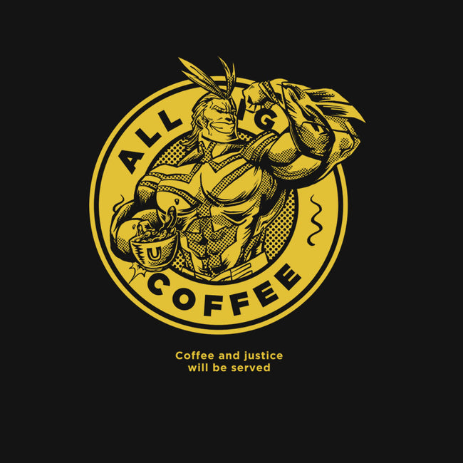 All Might Coffee-womens fitted tee-yumie
