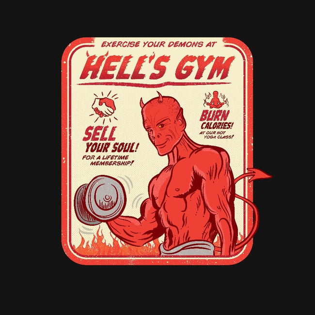 Hell's Gym-youth basic tee-hbdesign