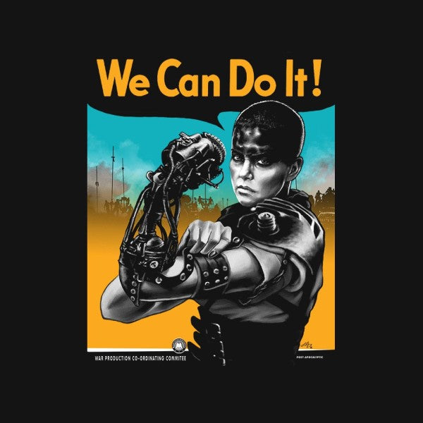 We Can Do It Furiously-womens basic tee-hugohugo
