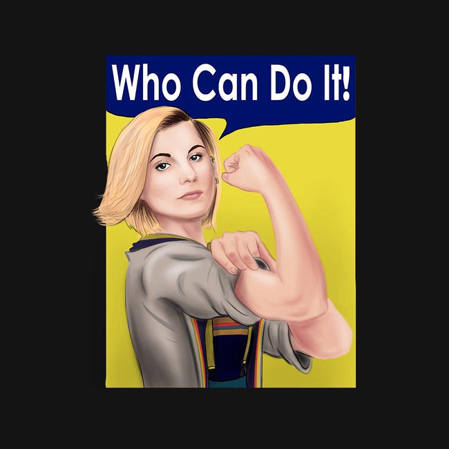 Who Can Do It!-womens fitted tee-MarianoSan